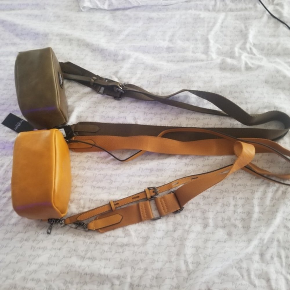Botkier Bedford Crossbody Leather Purse Yellow-Gold Ret: $198 - Picture 11 of 11